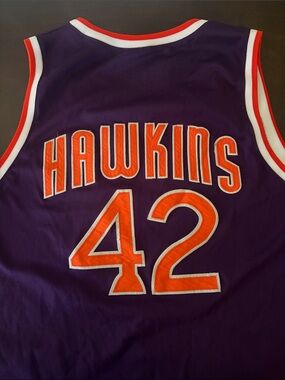 Mitchell & Ness Purple Phoenix #42 Hardwood Classics Jersey Men’s XXL